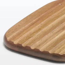 Acacia Double-Sided Cutting Board with Handle - Small