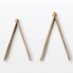 Acacia Foldable Tongs Small