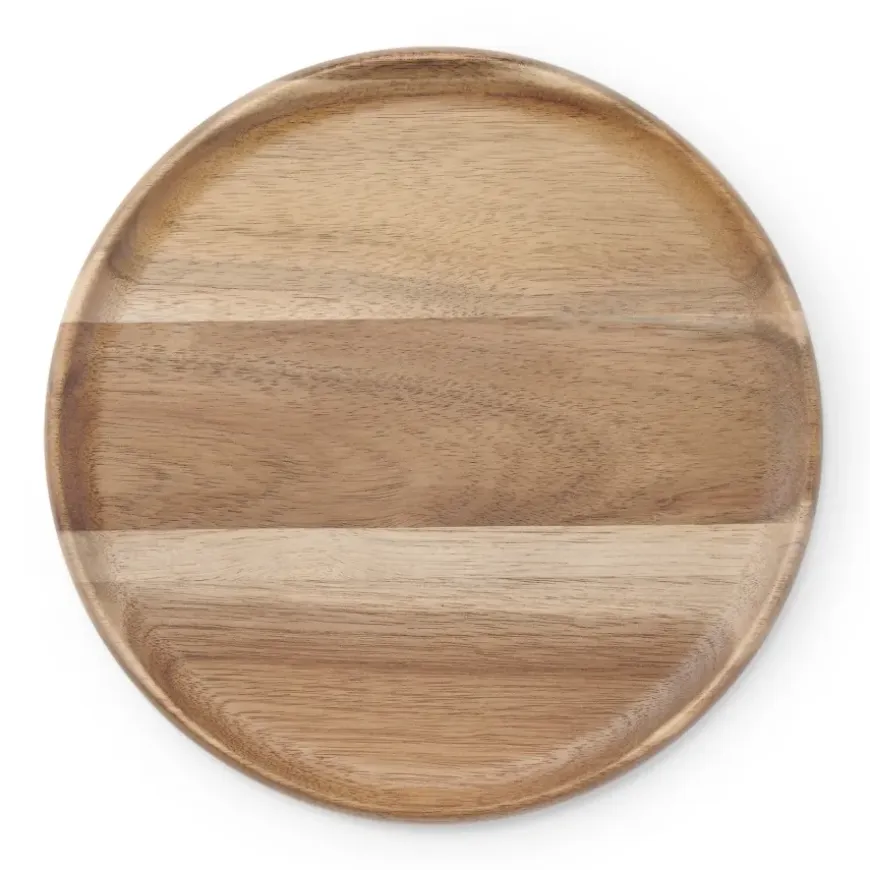 Acacia Plate/Round Cutting Board Medium