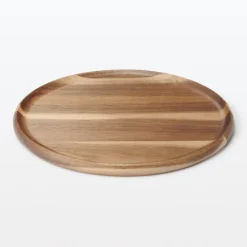 Acacia Plate/Round Cutting Board Large