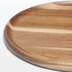 Acacia Plate/Round Cutting Board Large