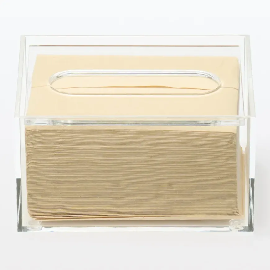 Acrylic Tissue Holder for Tabletop Tissues