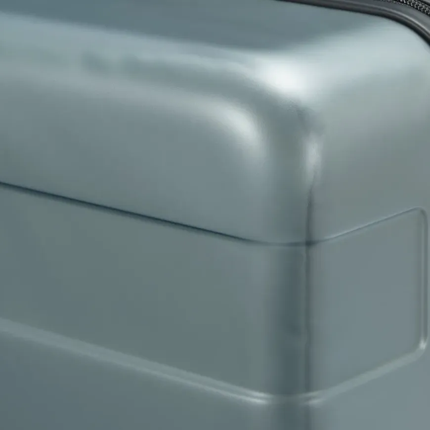 Adjustable Handle Hard Shell Suitcase 75L - Translucent | Check-In