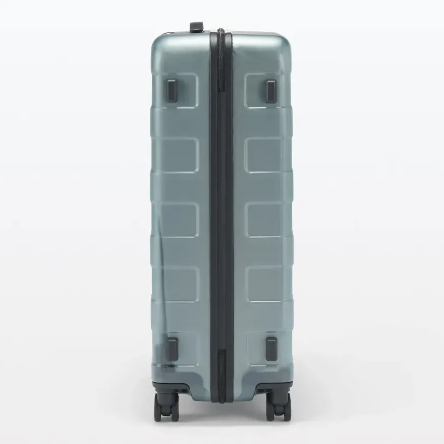 Adjustable Handle Hard Shell Suitcase 75L - Translucent | Check-In