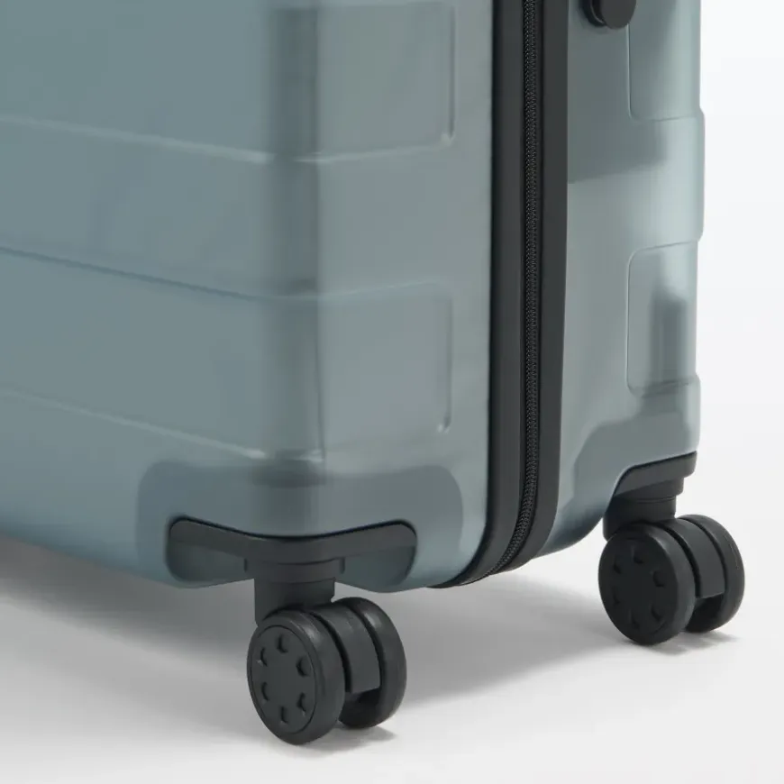 Adjustable Handle Hard Shell Suitcase 75L - Translucent | Check-In