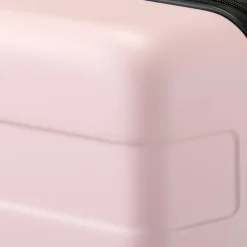 Adjustable Handle Hard Shell Suitcase 36L - Light Pink | Carry-On