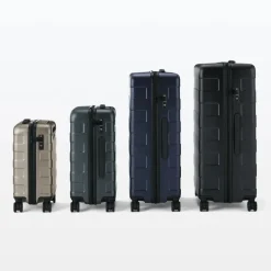 Adjustable Handle Hard Shell Suitcase 36L - Light Pink | Carry-On