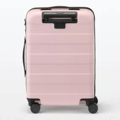 Adjustable Handle Hard Shell Suitcase 36L - Light Pink | Carry-On