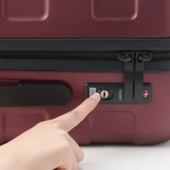 Adjustable Handle Hard Shell Suitcase 36L | Carry-On