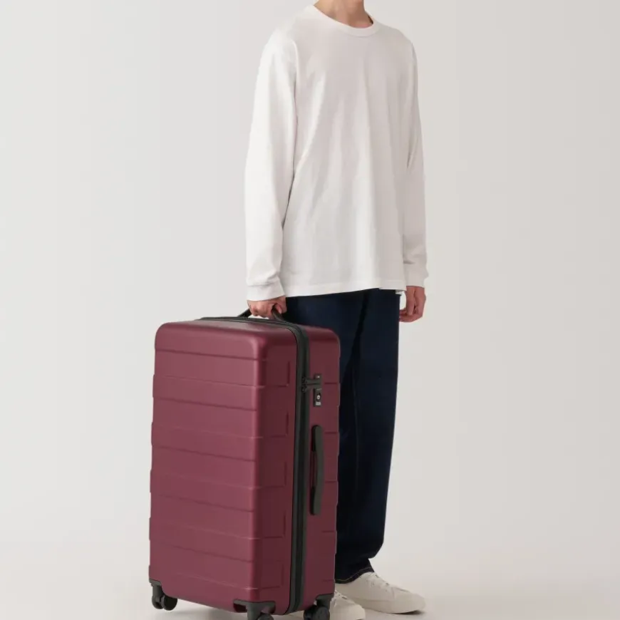 Adjustable Handle Hard Shell Suitcase 75L | Check-In