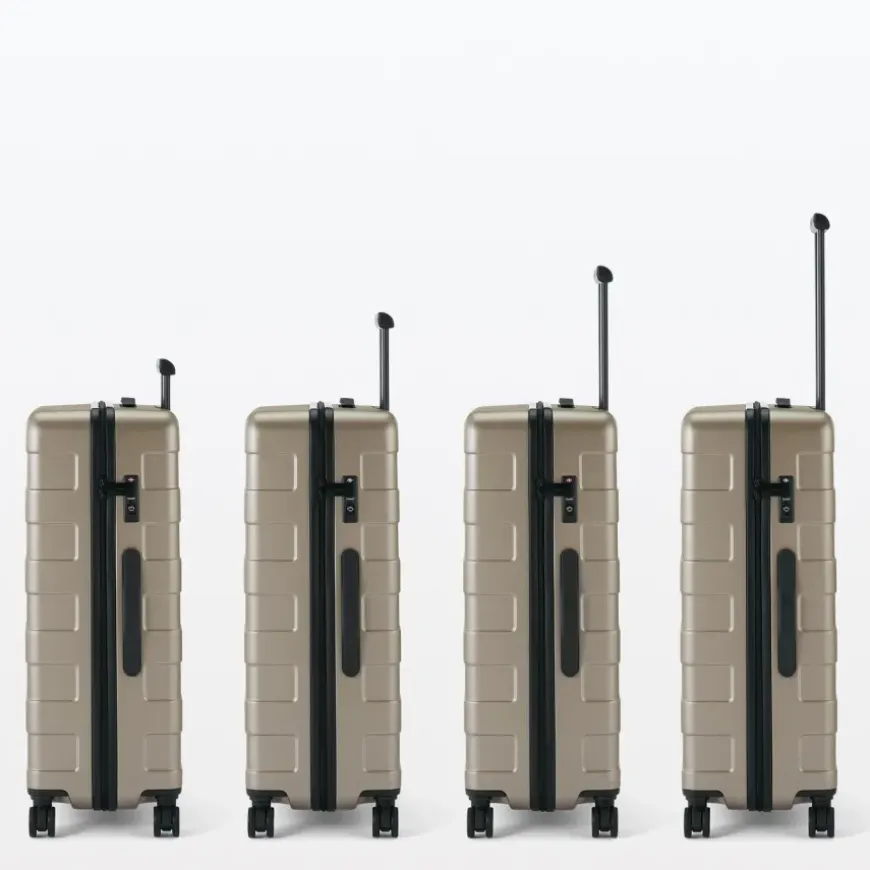 Adjustable Handle Hard Shell Suitcase 75L | Check-In