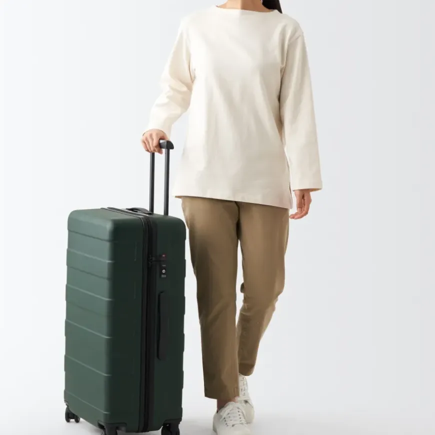 Adjustable Handle Hard Shell Suitcase 75L | Check-In