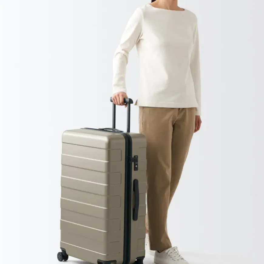 Adjustable Handle Hard Shell Suitcase 75L | Check-In