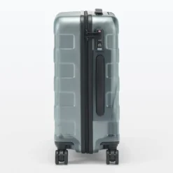 Adjustable Handle Hard Shell Suitcase 36L - Translucent | Carry-On
