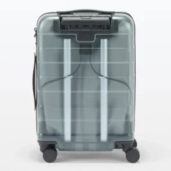 Adjustable Handle Hard Shell Suitcase 36L - Translucent | Carry-On