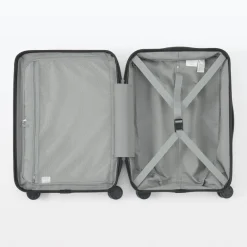 Adjustable Handle Hard Shell Suitcase 36L - Translucent | Carry-On