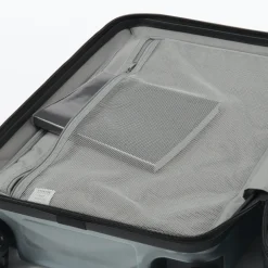 Adjustable Handle Hard Shell Suitcase 36L - Translucent | Carry-On