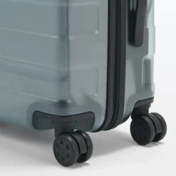 Adjustable Handle Hard Shell Suitcase 36L - Translucent | Carry-On