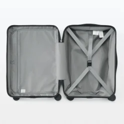 Adjustable Handle Hard Shell Suitcase 36L - Light Blue | Carry-On