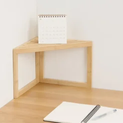 Bamboo Corner Rack 1 Tier