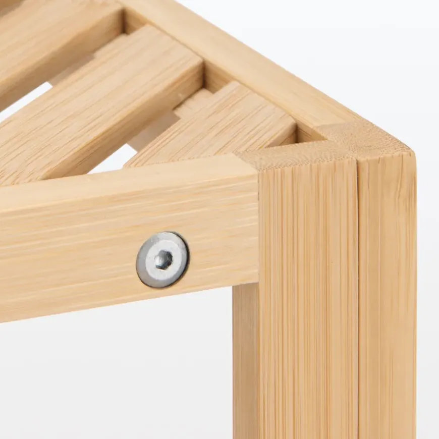 Bamboo Corner Rack 1 Tier