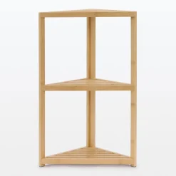 Bamboo Corner Rack 3 Tiers