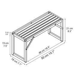 Bamboo Multi-Purpose Rack 1 Tier
