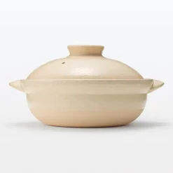 Banko Ware Ceramic Large Pot - Transparent Glaze 2.5 Qt
