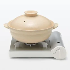 Banko Ware Ceramic Large Pot - Transparent Glaze 2.5 Qt