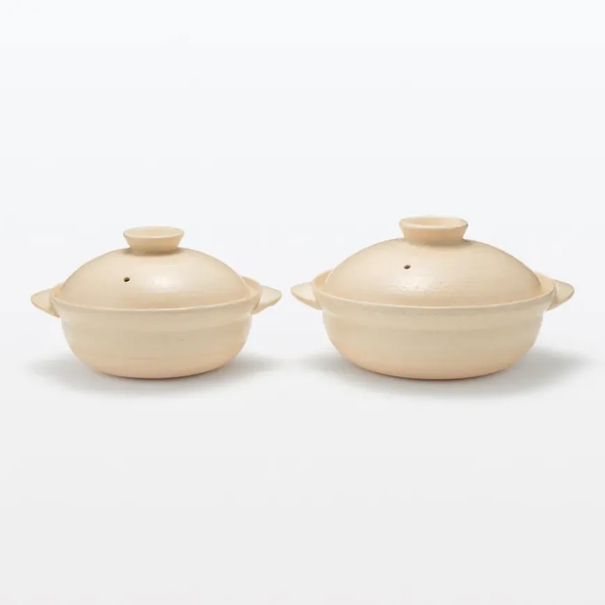 Banko Ware Ceramic Large Pot - Transparent Glaze 2.5 Qt
