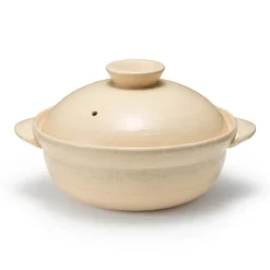Banko Ware Ceramic Medium Pot - Transparent Glaze 1.6 Qt