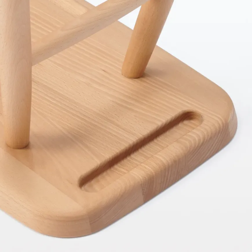 Beech Wood Bench with Round Legs