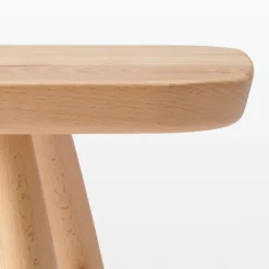 Beech Wood Bench with Round Legs