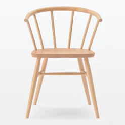 Beech Wood Chair with Round Legs