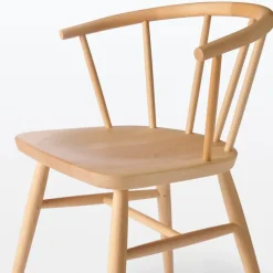 Beech Wood Chair with Round Legs
