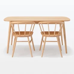 Beech Wood Chair with Round Legs