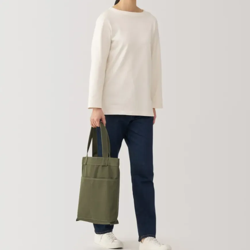 Canvas Tall Tote Bag
