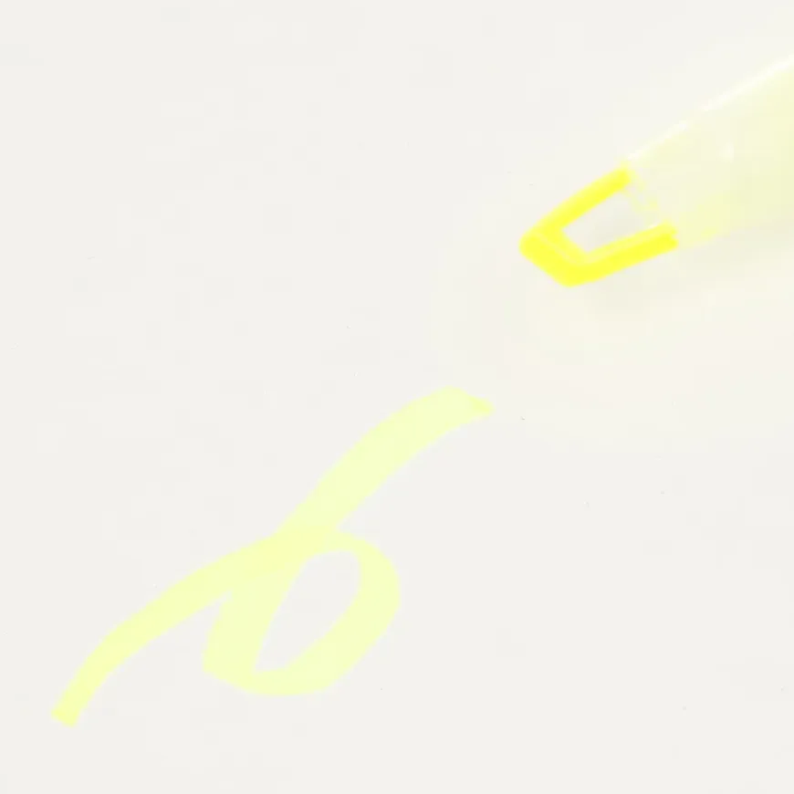 Clear Tip Double Ended Highlighter