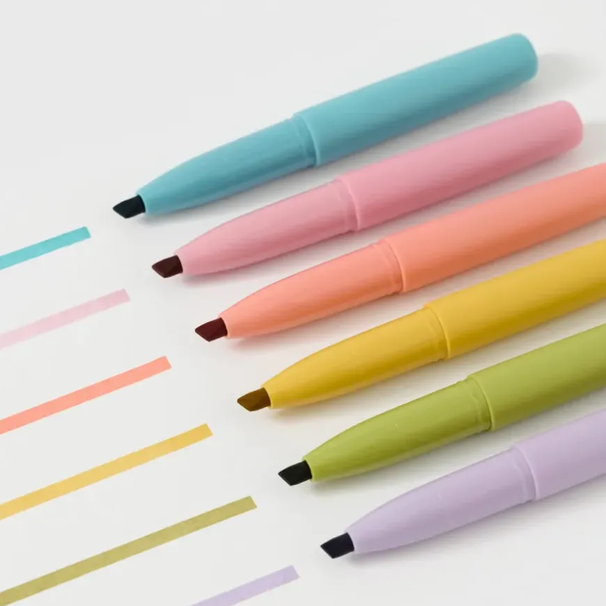 Compact Line Marker Cap Type - Apricot