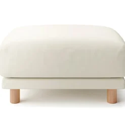 Cotton Canvas Cover for Urethane Pocket Coil Sofa - Ottoman (Ottoman Sold Separately)