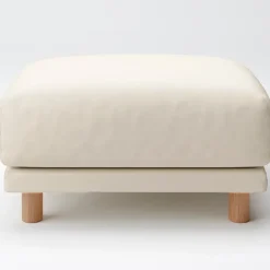 Cotton Canvas Cover for Urethane Pocket Coil Sofa - Ottoman (Ottoman Sold Separately)