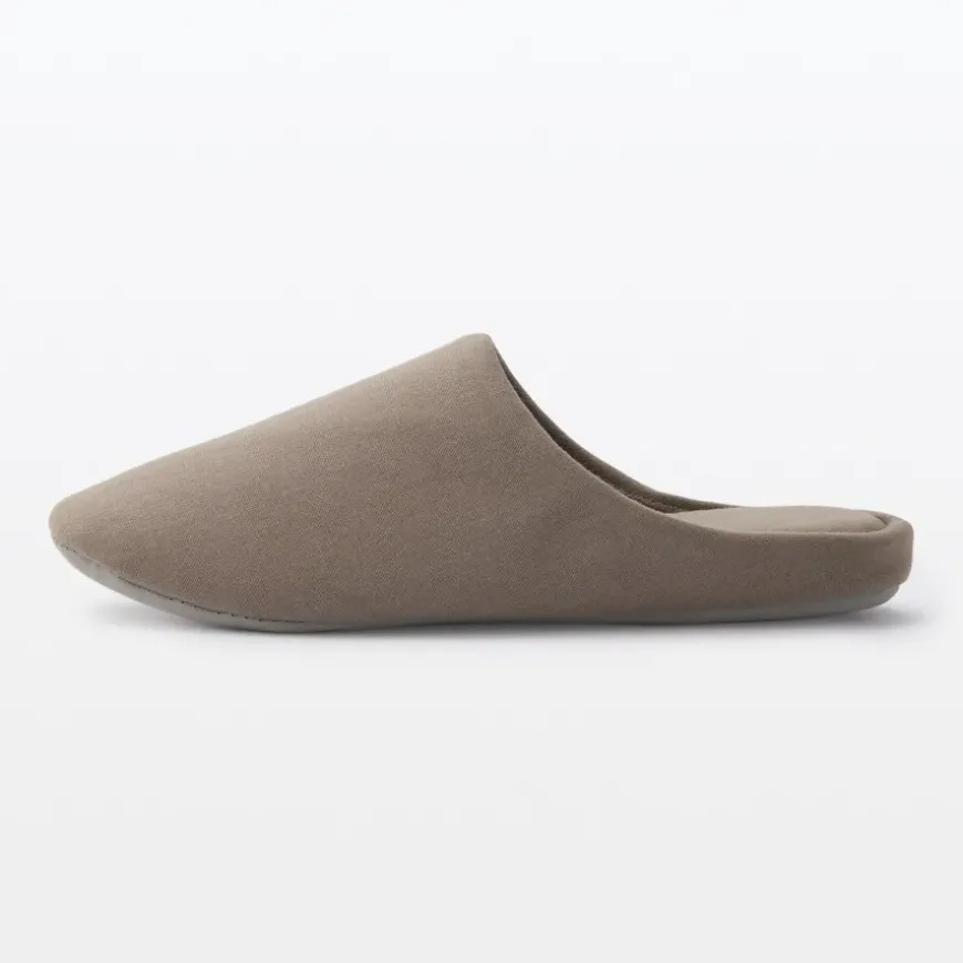 Cotton Plain Weave Insole Slippers