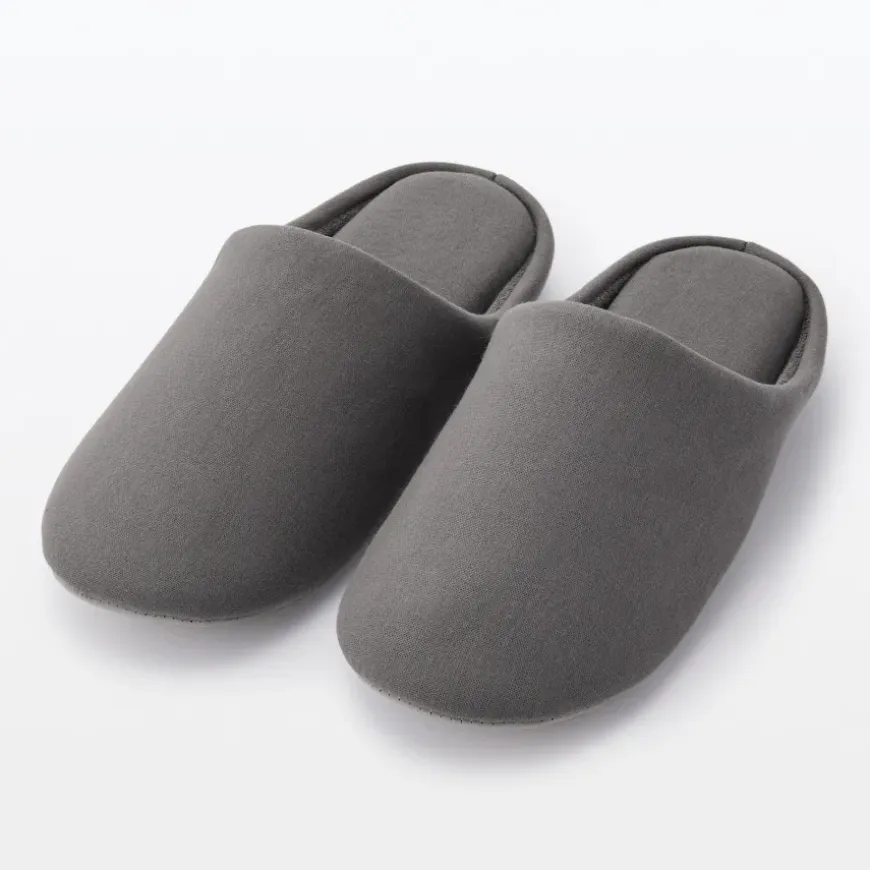 Cotton Plain Weave Insole Slippers