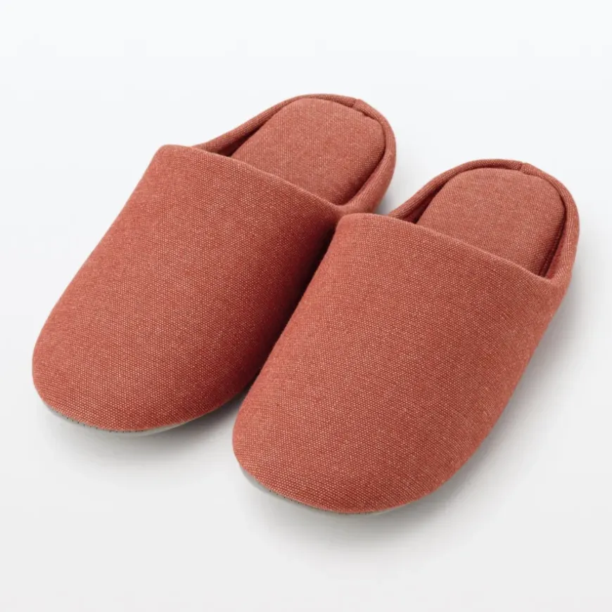 Cotton Plain Weave Insole Slippers