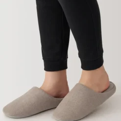 Cotton Plain Weave Insole Slippers