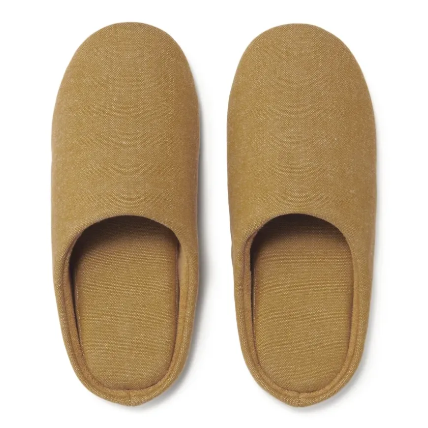 Cotton Plain Weave Insole Slippers