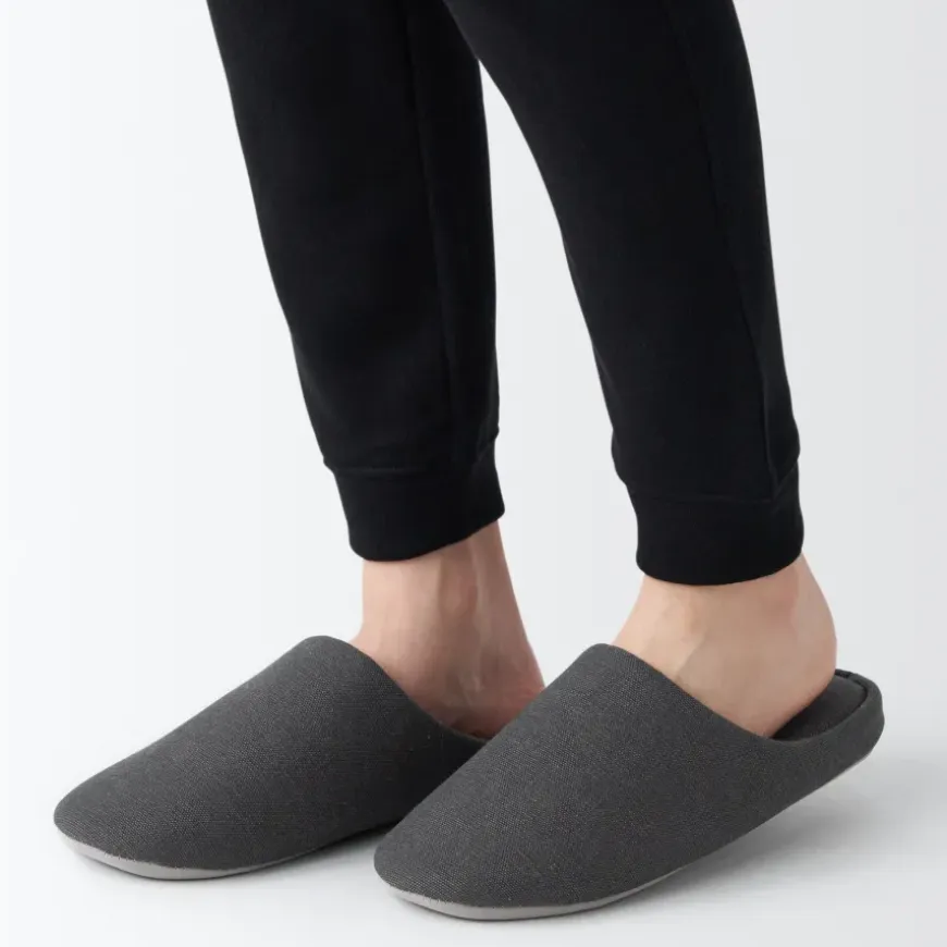 Cotton Plain Weave Insole Slippers