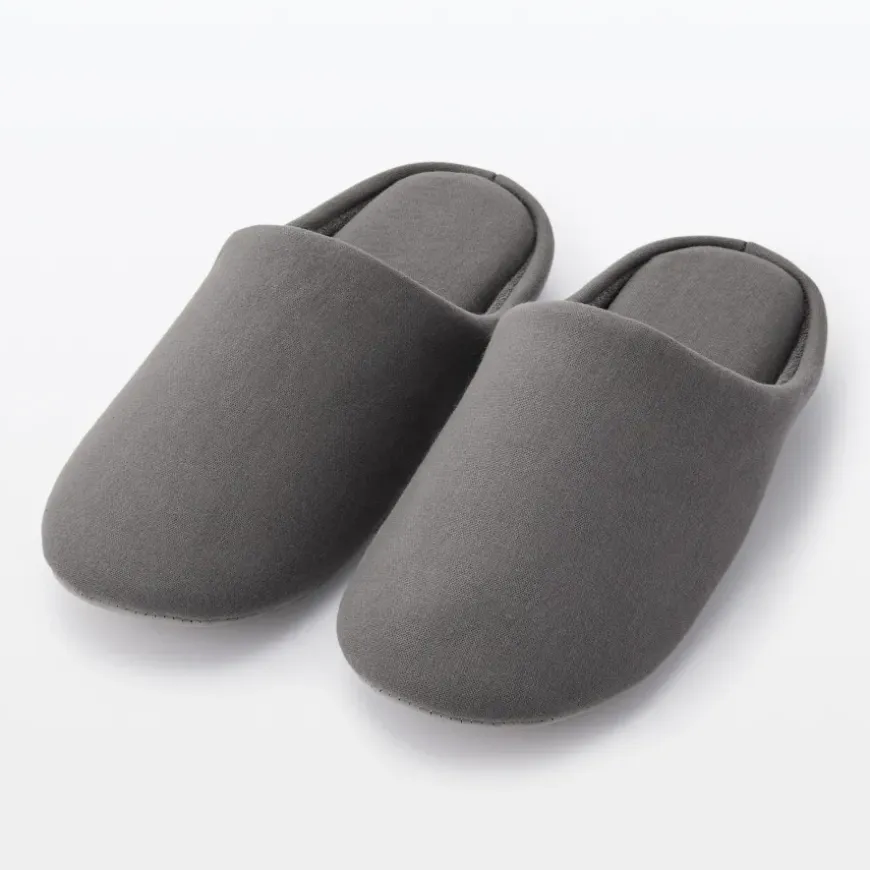 Cotton Plain Weave Insole Slippers