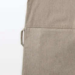 Easy Fit Long Sleeve Apron - Dark Beige