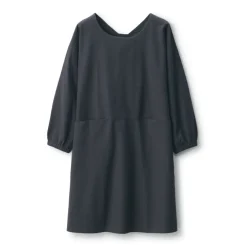 Easy Fit Long Sleeve Apron - Dark Gray